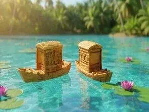 C0042 Miniature 2 pcs set Rs -16/-