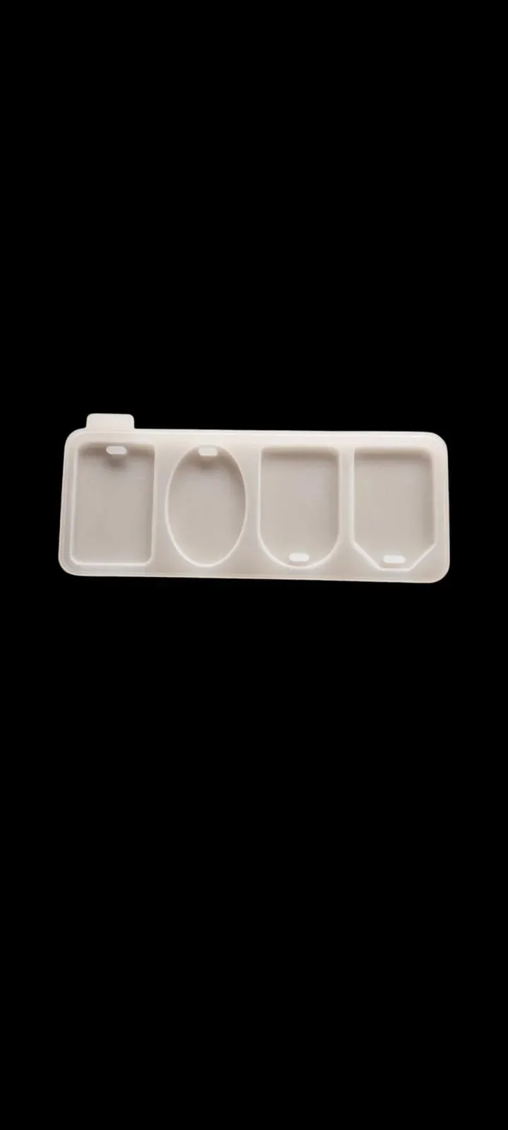 4 pcs oval tag 87grm, 4mm depth, lenth-2705cm, width-10.7cm