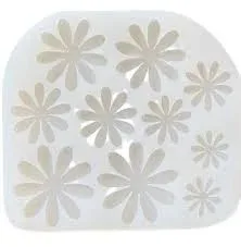 10 cavity 3d flower mould 70grm, 3mm depth, lenth-14.2cm, width-13cm
