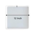 12x12Inch Square Plain Tray mould minqty12pcs