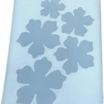 5pcs 3D Flower silicone mould Min qty 12pcs..SNE.