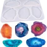 5pcs coaster mould 5mm depth min qty 12pcs ..SPO.