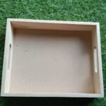 Wooden tray size  8x10x2