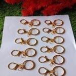 Bluster Keychain Ring Gold Sos/ Min.Qty-12 Pcs
