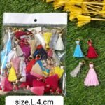 mix colour Tassle/ 120 Pcs Pkt