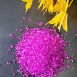 GLASS STONE PINK QTY – MIN 12 PKT