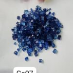 GLASS STONE BLUE 4 to 6mm QTY- MIN 5KG