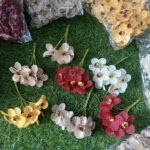 ARTIFICIAL FLOWERS 6.colr 60.pis Qty-1pkt