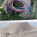 Necklace thread/ 25 Pcs/ Min.Qty-12 pkt