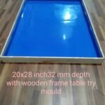 20x28 inch Table Top tray with mould 20inchx28inch 32mm depth min qty 12pcs..SNOO.