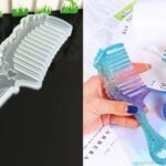 6inch comb design mould 15x5cm 4mm depth min qty 12pcs..sa.