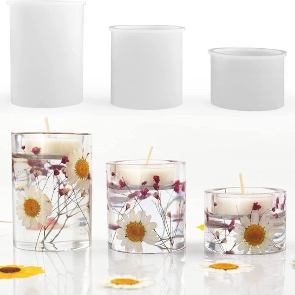 Pillar Candle BIG  Mould /Min.Qty-12 Pcs.xeo