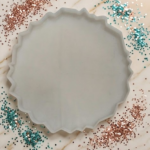 10 inch round agate silicone mould 15 mm depth  min qty 12pcs..SUE.