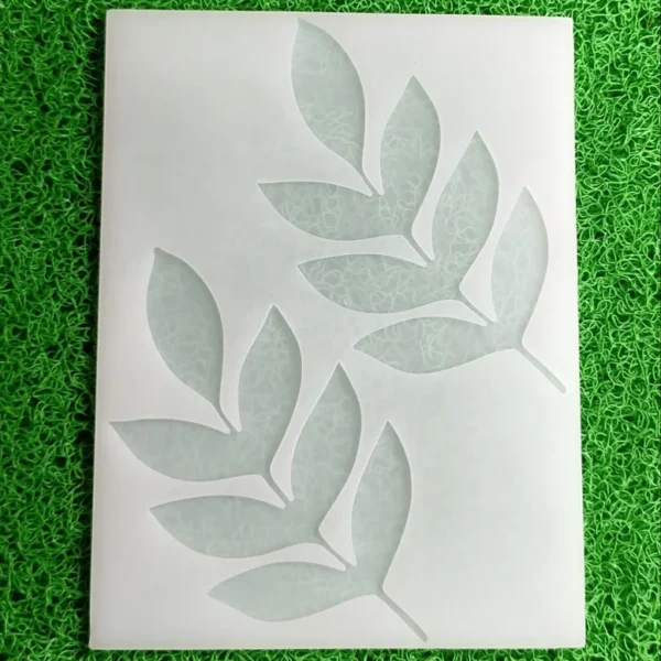 2pcs Leafs 3D flower silicone mould Min qty 12pcs..SNE.