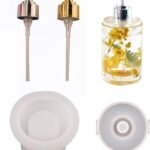 round dispenser bottle mould withut pump 10x8 cm  .upo