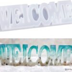 welcome mould 28x10 20mm depth min qty 12pcs..SUE.