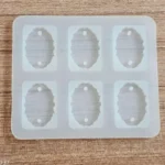 6 cavity oval Rakhi Mould min qty 12pcs..PO