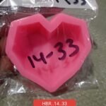 HBR35A-33 Pink heart mould