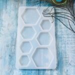 8 cavity Hexagon Bracelet mould min qty 12pcs.