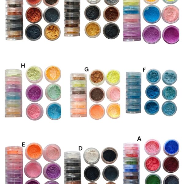 6 in one all shades mica powder 25 gram roll