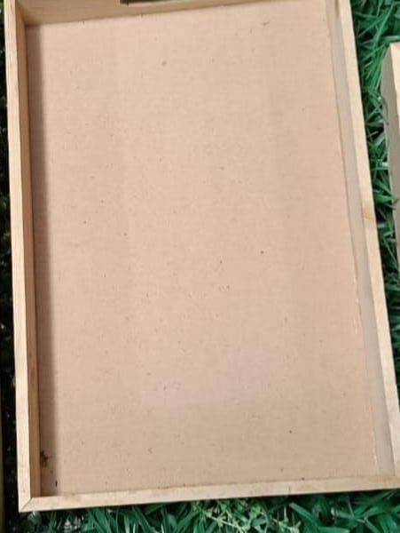 wooden mdf base tray size 10x15x2 WNTL6 -B