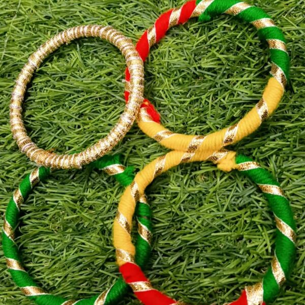4 pcs plain design bangle for craft