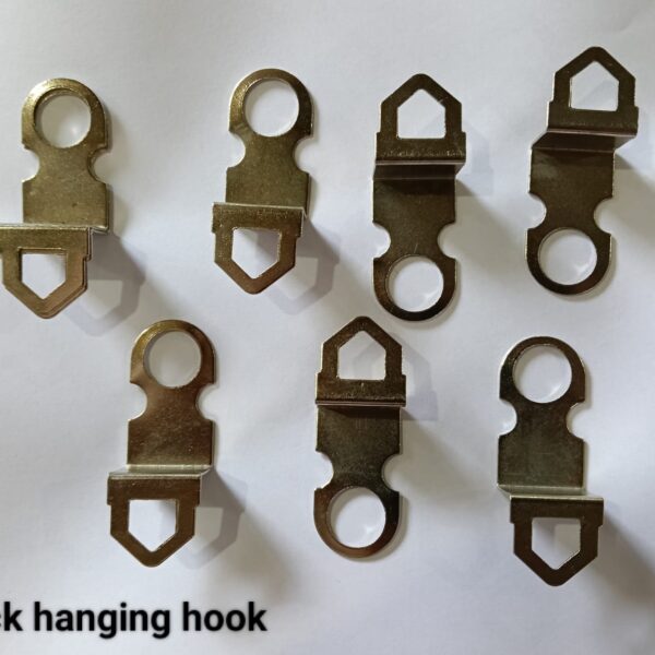clock hook silver