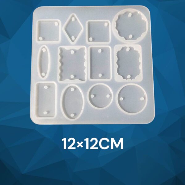 12 Cavity Kite Rakhi Mould  3mm Depth