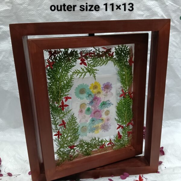 rotable wooden tray size 11x13 with polish