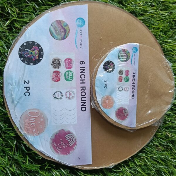 acrylic base 6 " round