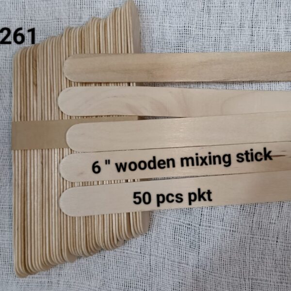 wooden mixing stick 6" length widht 17 cm