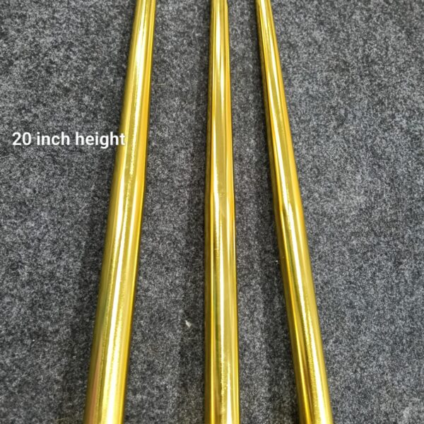 20" height cross metal legs 3 pcs set