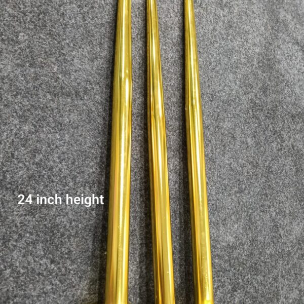 24 " height cross metal legs 3 pcs set
