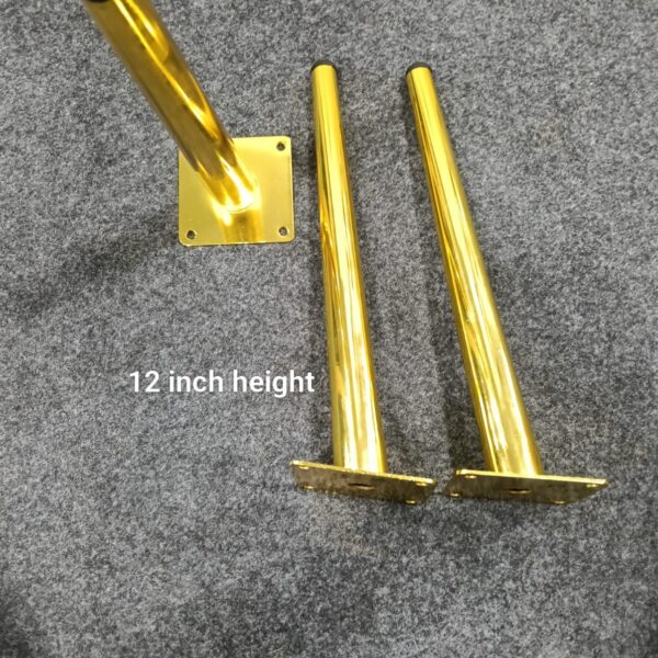 12 " height metal cross legs 3 pcs set