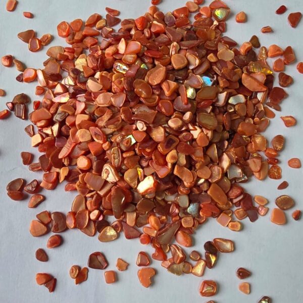 F/5 Nucleous stone  Valcano Red 450 gram pkt