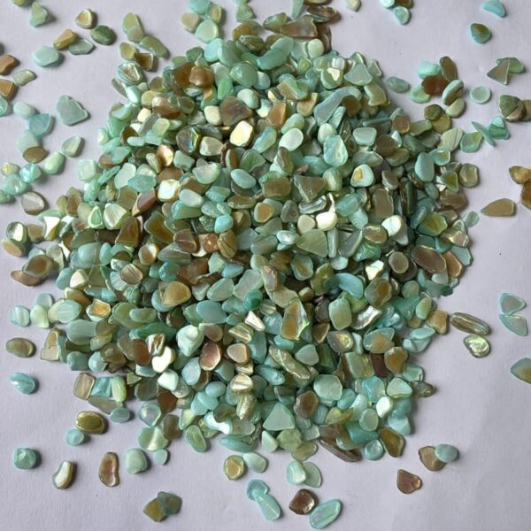 F/6 Nucleous stone neavy green 450 grm pkt