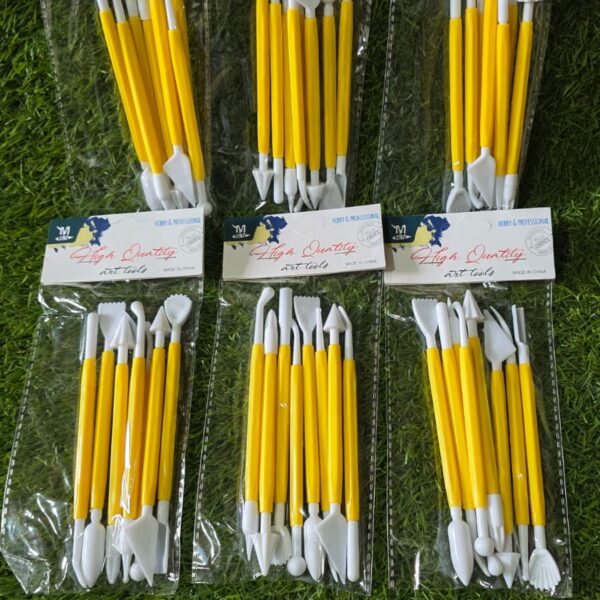 9 pcs set clay modelling tool set