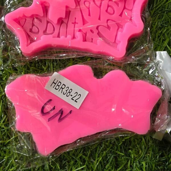 HBR 38-22 Happy Birthday Mould New