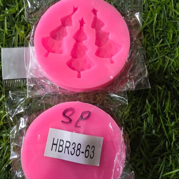 HBR 38-63 3 cavity Chirstmas Tree Mould