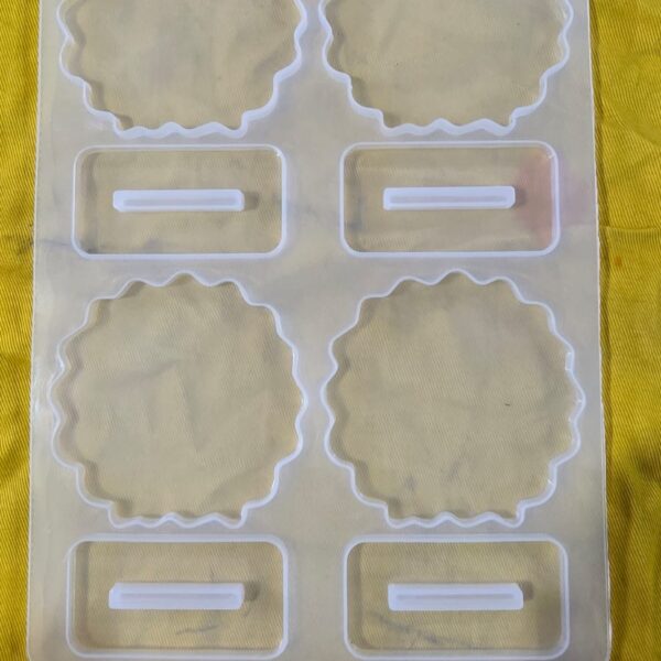 SRN353 4 Cavity Agate Frame Mould