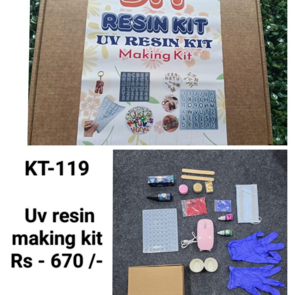 KT -119 UV resin making kit