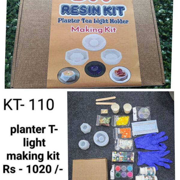 KT-110 Planter T-Light making kit