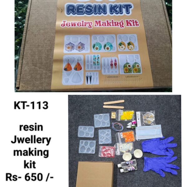 KT-113 resin jwellery making kit