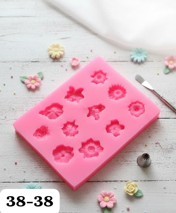 WhatsApp Image 2026-01-28 at 12.38.01 PM HBR 38-38 11 cavity Flower Mould - Image 1
