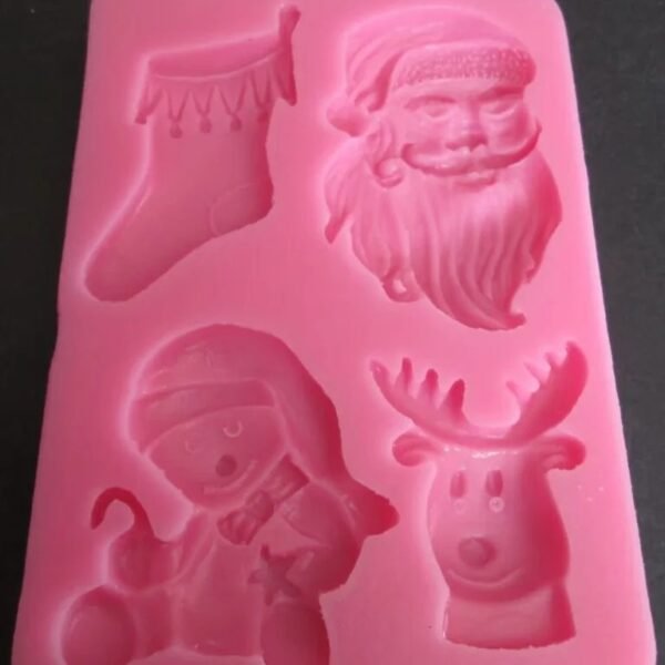 HBR 38-54 4 Cavity Cristmas Mould 52 grm