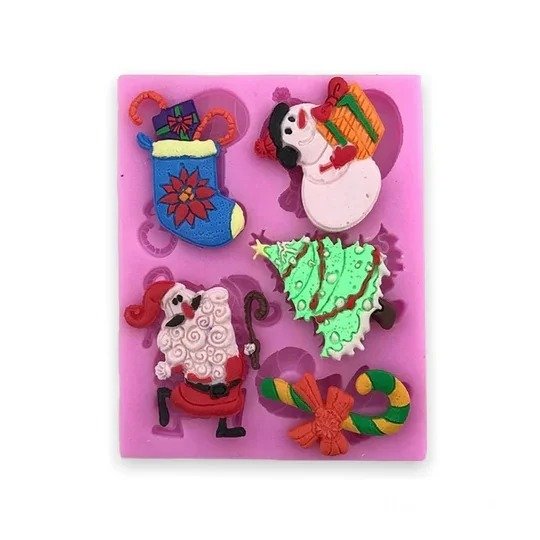 image - 2026-03-31T144556.499 HBR 38-64 5 Cavity Chirstmas Mould - Image 1