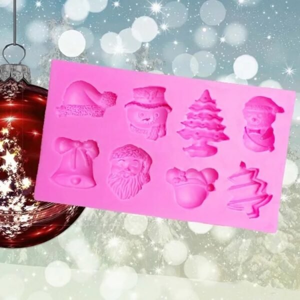 HBR 38-67 8 Cavity Chirstmas Mould