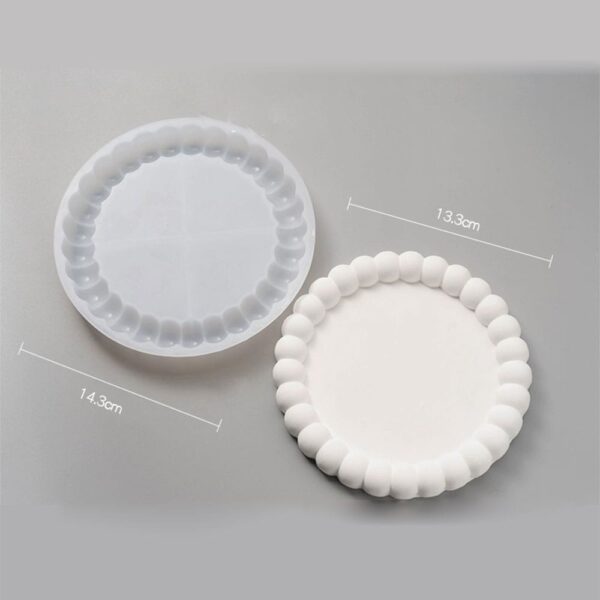 SRN359 5"Round Bubble dish mould