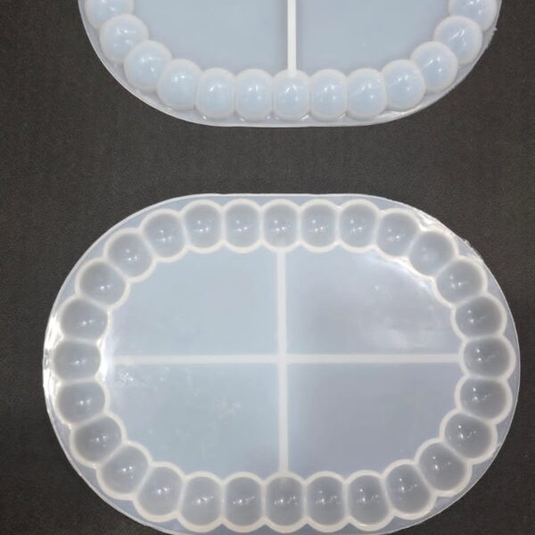 SRN367 6.5" oval bubble capsule dish mould