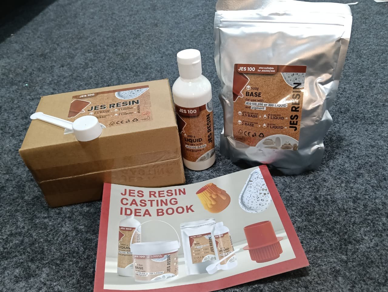 WhatsApp Image 2025-12-20 at 11.29.56 AM HBR 22-66 JES RESIN CASTING POWDER SET 750 GM ,300 GM - Image 1